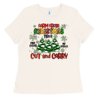 Bone farm fresh christmas trees Ladies Tee - MaliasSmallBusiness