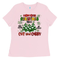 Farm Fresh Christmas Trees Ladies Tee | Teevron