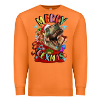 Carrot t rex merry rexmas Premium Sweatshirt - LillyAllenDesigns