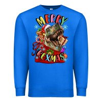 True Royal t rex merry rexmas Premium Sweatshirt - LillyAllenDesigns