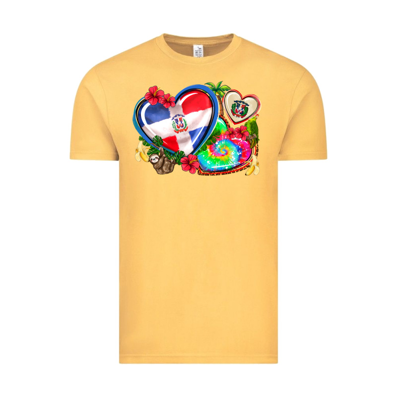 Western Leopard  Dominican Republic  Hearts Vintage Tee by AdoDesignShop | Teevron