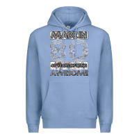 Colony Blue Born in 1980 Womens Premium Hoodie - Bettercallsaul