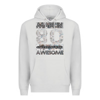 Dove Grey Born in 1980 Womens Premium Hoodie - Bettercallsaul