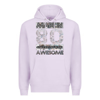 Lilac Born in 1980 Womens Premium Hoodie - Bettercallsaul