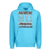 Ocean Blue Born in 1980 Womens Premium Hoodie - Bettercallsaul