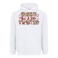 White sweet but a little twisted Heavyweight Hoodie - LillyAllenDesigns