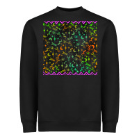 Black halloween witch symbols seamless pattern Heavyweight Sweatshirt - BundleAndBundleShop