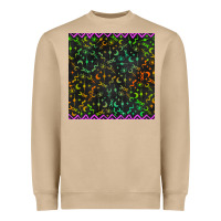 Mushroom halloween witch symbols seamless pattern Heavyweight Sweatshirt - BundleAndBundleShop