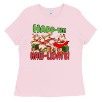 Happ Yee Haw Lidays Ladies Tee | Teevron