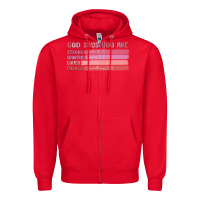 Red god says you are Zipper Hoodie - MaliasSmallBusiness