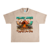 French Oak falling leaves and nights like this Urban Heavy Tee - BundleAndBundleShop