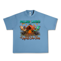 Pebble Blue falling leaves and nights like this Urban Heavy Tee - BundleAndBundleShop