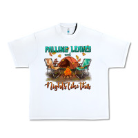 White falling leaves and nights like this Urban Heavy Tee - BundleAndBundleShop