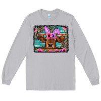 Moon Dust easter floral leopard cow Long Sleeve Tee - Jasminsmagicworld