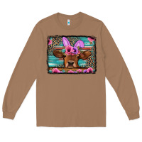 Toasted Coconut easter floral leopard cow Long Sleeve Tee - Jasminsmagicworld