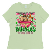 Matcha tis the season for tamales tama la la la Ladies Tee - MaliasSmallBusiness