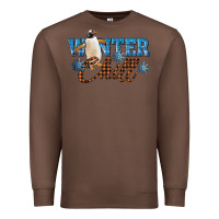 Chestnut Winter Chill Penguin Premium Sweatshirt - LillyAllenDesigns