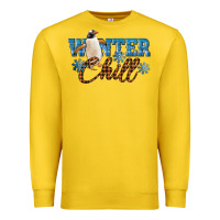 Lemon Winter Chill Penguin Premium Sweatshirt - LillyAllenDesigns