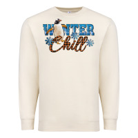 Sandshell Winter Chill Penguin Premium Sweatshirt - LillyAllenDesigns