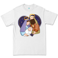 White holy night jesus birth Premium Tee - Zillion Design Studio