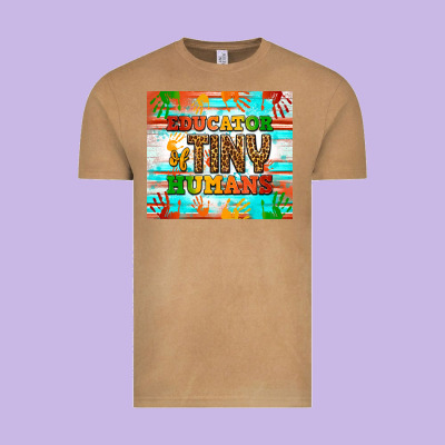 Educator Of Tiny Humans Tumbler Vintage Tee Designed By Bundleandbundleshop
