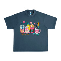 Midnight Navy teacher coffee cup Urban Heavy Tee - AdoDesignShop