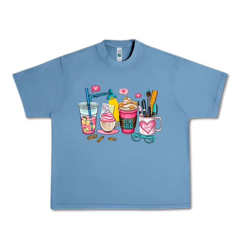 Teacher Coffee Cup Urban Heavy Tee by AdoDesignShop | Teevron