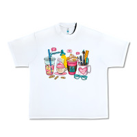 White teacher coffee cup Urban Heavy Tee - AdoDesignShop