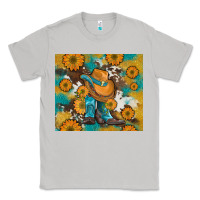Moon Dust sunflowers and cowboy boots with cowhide and glitter tumbler Classic Tee - Artiststas