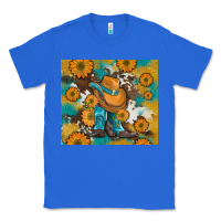 True Royal sunflowers and cowboy boots with cowhide and glitter tumbler Classic Tee - Artiststas