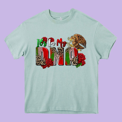 It's In My Own Dna Heavy Core Tee Designed By Zillion Design Studio