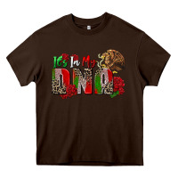 Chocolate Brown it's in my own dna Heavy Core Tee - Zillion Design Studio