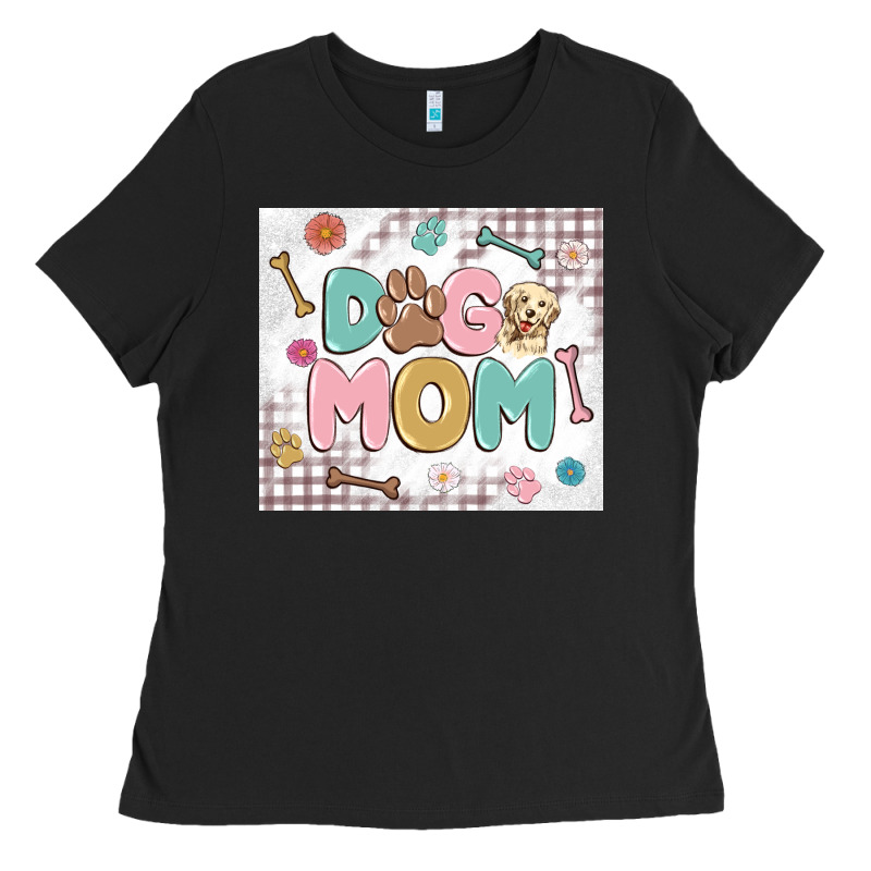 Dog Mom Ladies Tee by MaliasSmallBusiness | Teevron