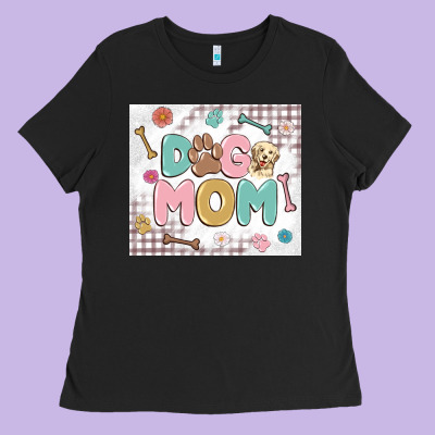 Ladies Tee dog mom