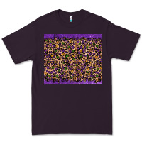 Plum mardi gras leopard Premium Tee - RanaPortraitStore