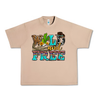 Burro wild and free with cactus Urban Heavy Tee - AdoDesignShop