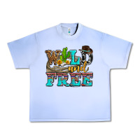 Grape Ice wild and free with cactus Urban Heavy Tee - AdoDesignShop