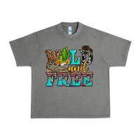 Tornado wild and free with cactus Urban Heavy Tee - AdoDesignShop