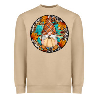 Mushroom fall gnomes round earrings Heavyweight Sweatshirt - Artiststas