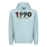 Blue Mist Womens 30 Years Old 1990 Premium Hoodie - Bettercallsaul