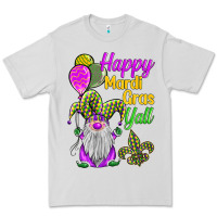 Dove Grey happy mardi gras y'all Premium Tee - BarkalooDesign