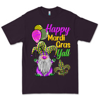 Plum happy mardi gras y'all Premium Tee - BarkalooDesign