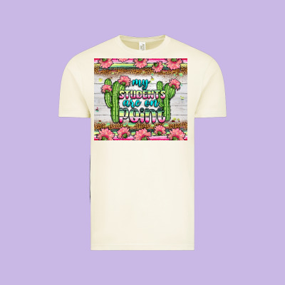 My Students Are On Point Tumbler Vintage Tee Designed By Bundleandbundleshop