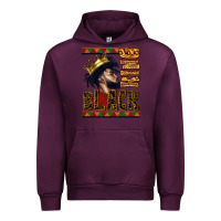 Mauve Wine black king Urban Hoodie - CowGirlArtShop