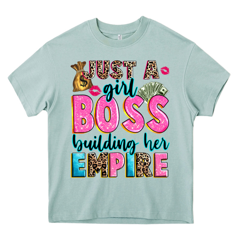Just A Girl Boss Building Her Empire Heavy Core Tee by texasbilliewilder | Teevron