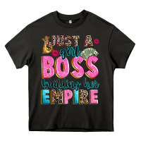 Asphalt just a girl boss building her empire Heavy Core Tee - texasbilliewilder