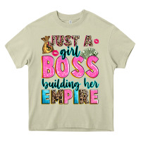 Mossy just a girl boss building her empire Heavy Core Tee - texasbilliewilder