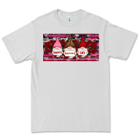 Dove Grey Happy valentines day gnomes rose Premium Tee - RanaPortraitStore