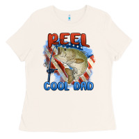 Bone reel cool dad Ladies Tee - MaliasSmallBusiness