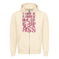 Sandshell i might be a handful but so is this ass Zipper Hoodie - MaliasSmallBusiness